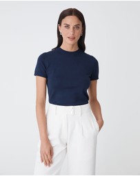 Forcast - Catherine Short Sleeve Knit