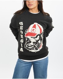 Vintage by The Real Deal - Pre Loved - 90s University of Georgia Bulldogs Sweatshirt