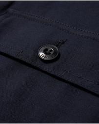 Calibre - Linen Blend Shirt Jacket Navy