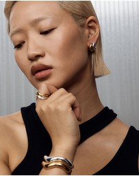 SAINT VALENTINE - Wabi Sabi Mini Hoops - Gold