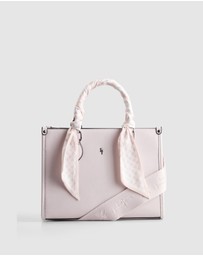 Laura Jones - Small Tote Bag With Scarf