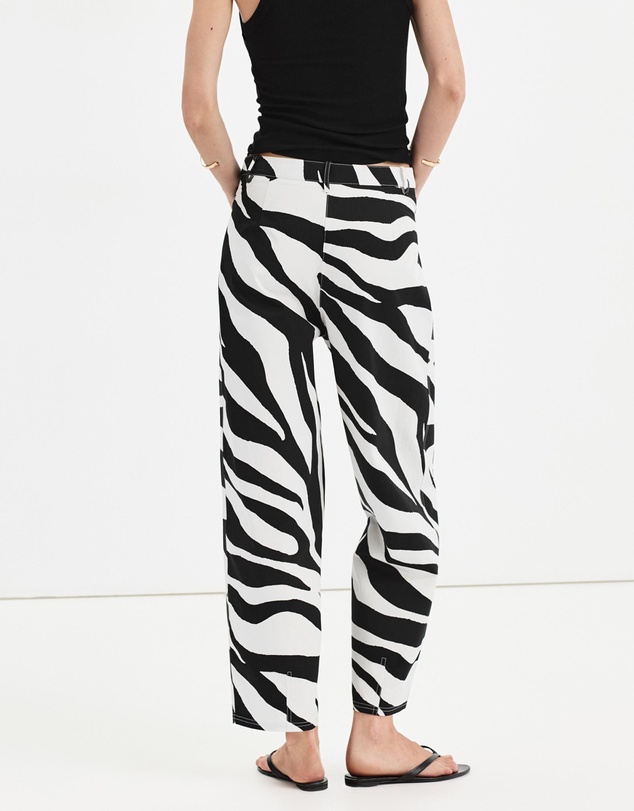 M.N.G - High-Waisted Balloon Trousers