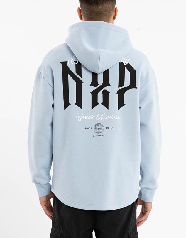 Nena & Pasadena - Dominate Relaxed Curved Hoodie