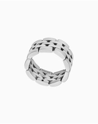Fossil - Arden Silver Tone Ring
