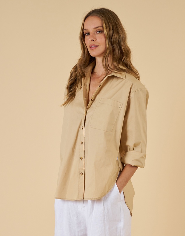 CAMIXA - Poppy Oversize Cotton Shirt