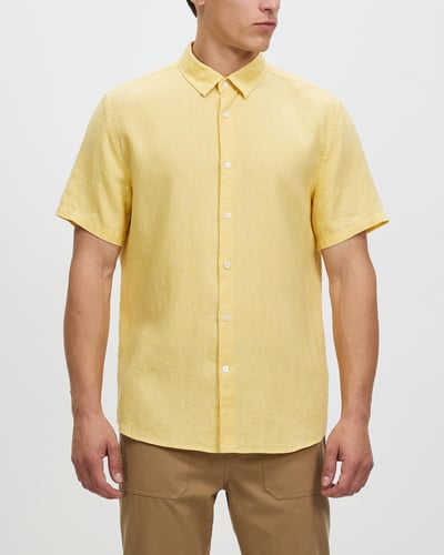 Felix Linen Ss Shirt
