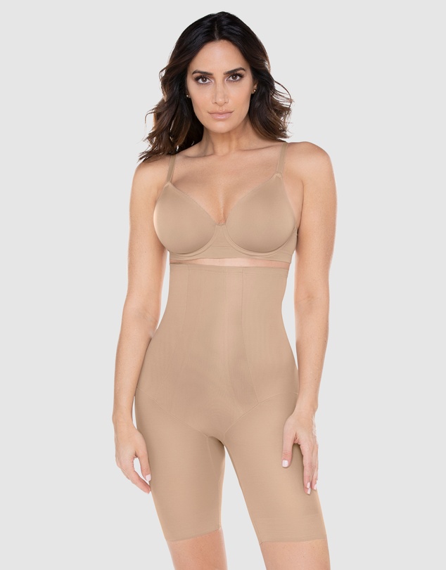 Miraclesuit Shapewear - Shape With An Edge High Waist Long Leg Shaping Short