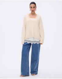 Minima Esenciales - Soren Wool Cashmere Blend Jumper