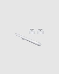 Kuzzoi - ICONIC EXCLUSIVE - Jewellery Set Tie Clip Cufflinks Basic in 925 Sterling Silver