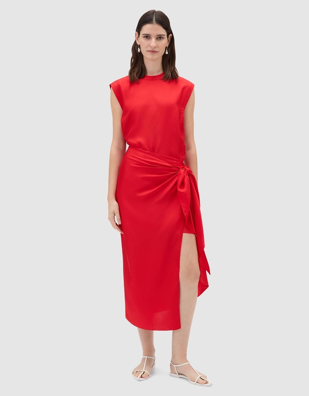 Oroton - Silk Sarong Skirt