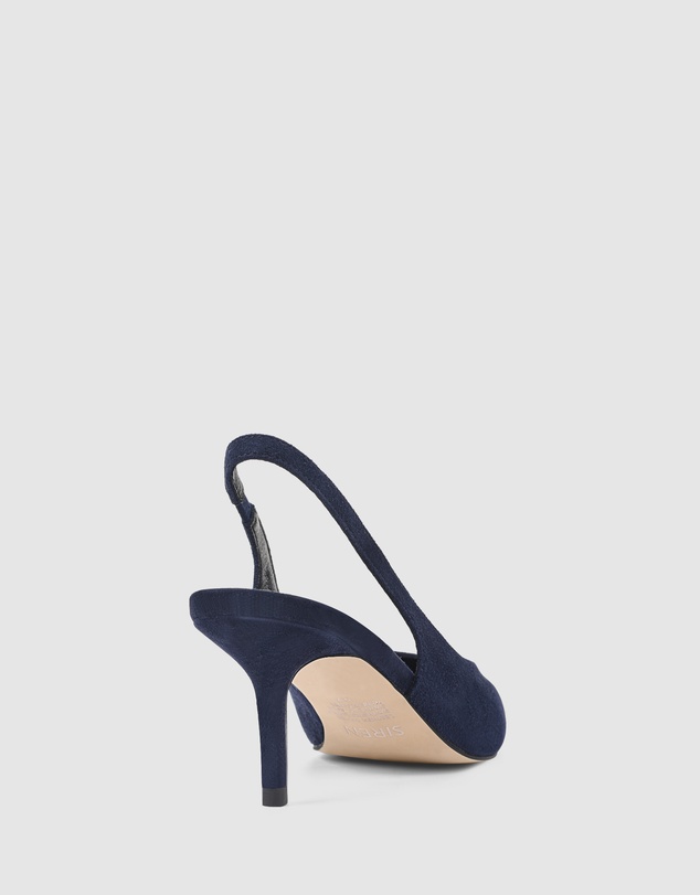Siren - Yory Slingback Kitten Heels
