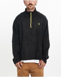 Vintage by The Real Deal - Pre Loved - Vintage Polo Ralph Lauren Quarter Zip Fleece Sweatshirt