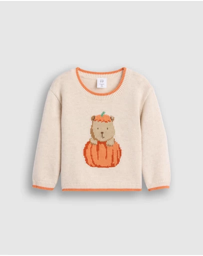 GAP - Halloween Crew Sweater - Babies