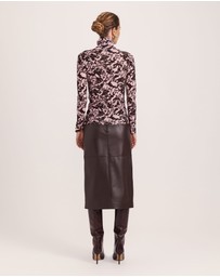 SABA - Truffle Wool Long Sleeve Top