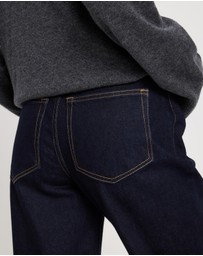 Minima Esenciales - High Rise Straight Leg Jeans