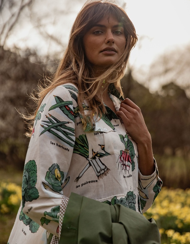 Binny - I Beg Your Pardon In The Veggie Garden Dress
