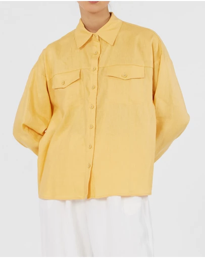 Amelius - Byron Linen Overshirt