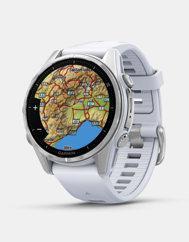 Garmin - fenix 8, 43mm, AMOLED, Glass