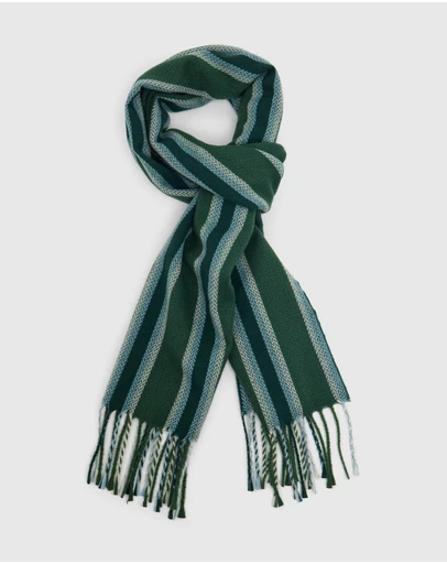 Oxford - Colton Stripe Wool Scarf