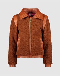B.Nosy - Sherpa Zip Though Jacket - Kids-Teens