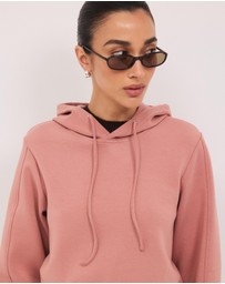 Calli - Conrad Bonded Jersey Hoodie