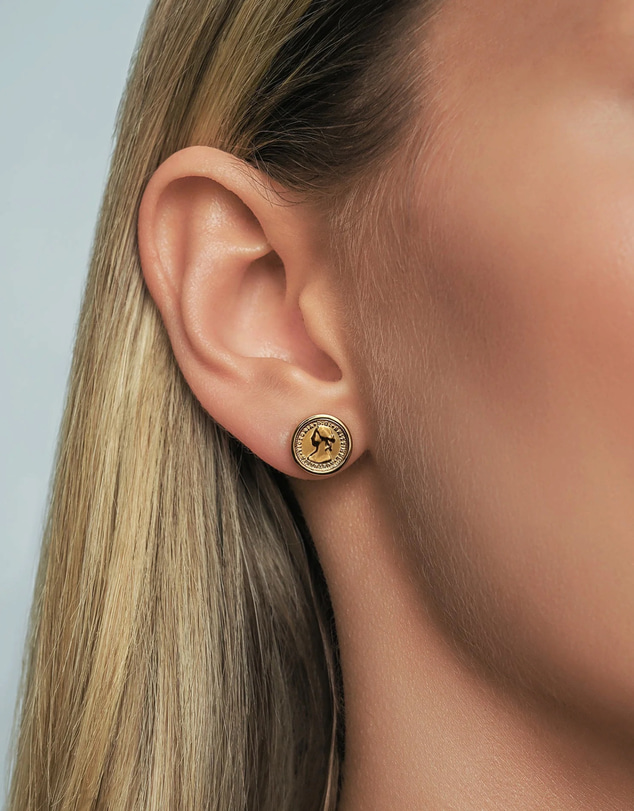 Von Treskow - Micro Coin Studs