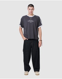 B.Cools - Crop Ringer T-Shirt