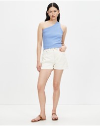 Assembly Label - Boxy Denim Shorts