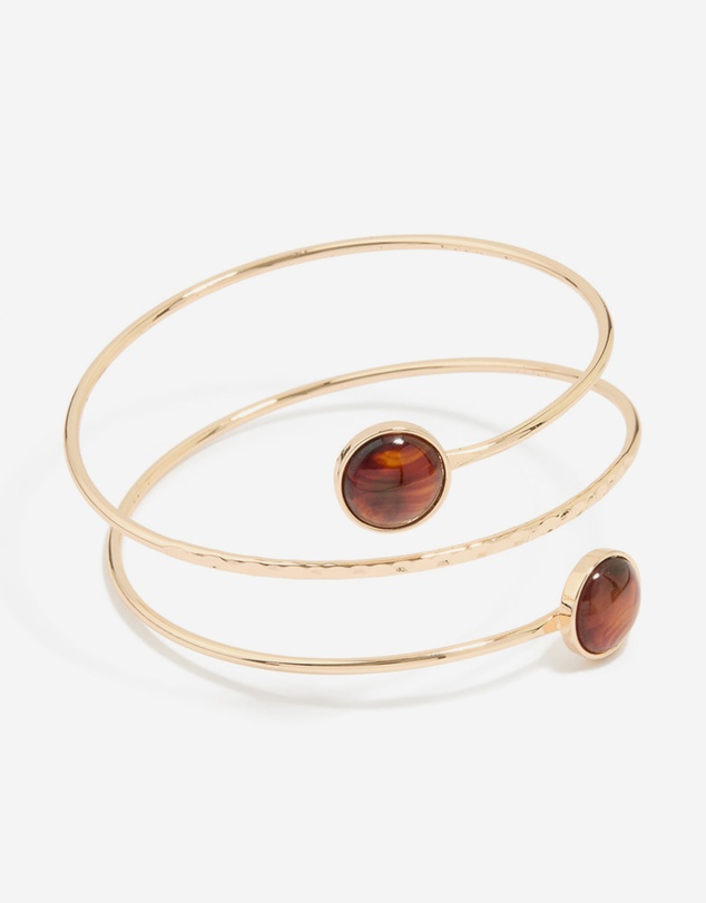 Lovisa - Gold Tiger Eye Arm Cuff