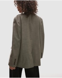 TOPSHOP - Collarless Chuck on Blazer
