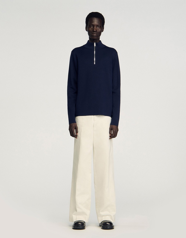 Sandro - Zip Sweater