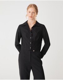 Forcast - Gabby Pleated Hem Shirt