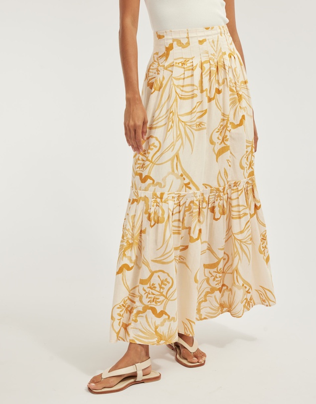 Amelius - Rosemallow Pleated Skirt