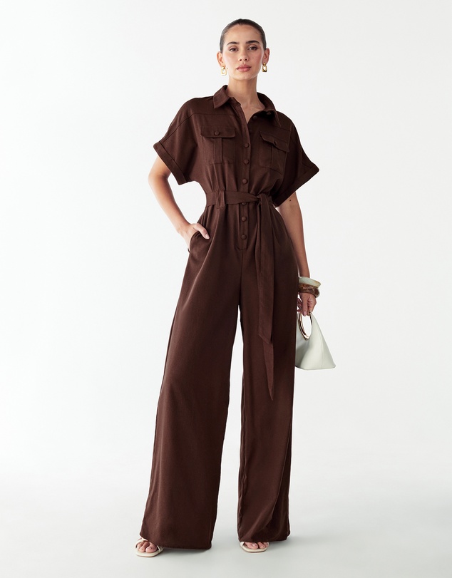 BWLDR - Ara Linen Jumpsuit