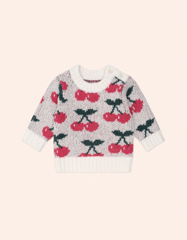 Huxbaby - Cherry Knit Pullover - Babies