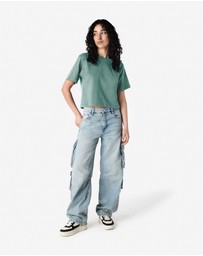 American Apparel - Women's Fine Jersey Boxy T-Shirt