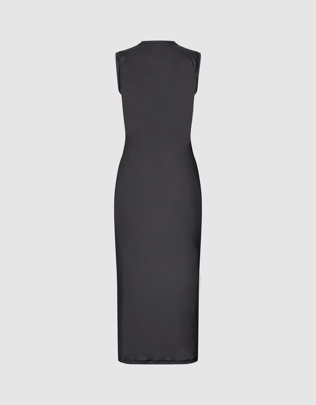 Stine Goya - Stocking Jersey Elastic Tank Crewneck Dress