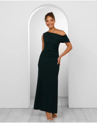 Pilgrim - Ellie Drape One Shoulder Dress