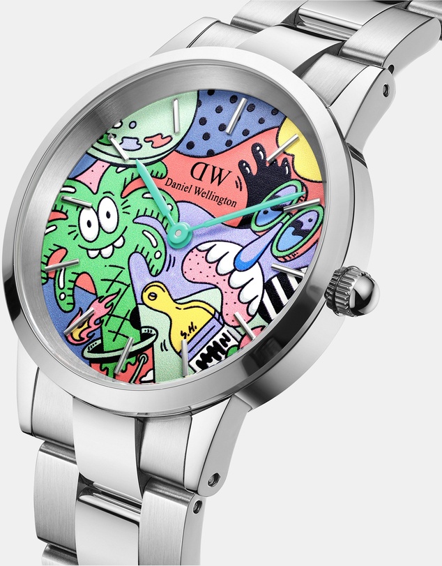 Daniel Wellington - Steven Harrington x DW Iconic Link 40mm Multi Color