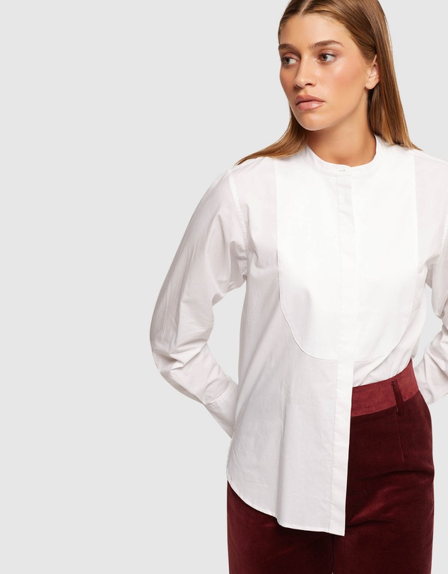 Oxford - Leila Bib Front Shirt