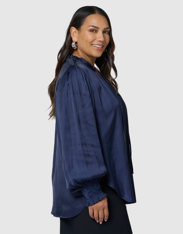 Pink Dusk by Curve Project - Feels Like The First Time Blouse