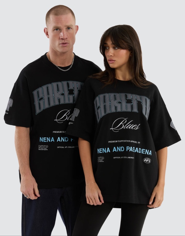 Nena & Pasadena - Carlton Game-On Loopback Tee