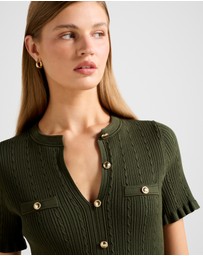 Forever New - Violetta Stitch Interest Mini Dress