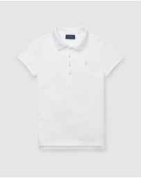 Polo Ralph Lauren - The Iconic Exclusive - Stretch Cotton Mesh Polo Shirt - Kids