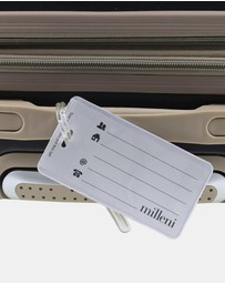 Milleni - Milleni Travel Pink Stamps Luggage Tag