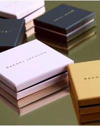 Rachel Jackson - Stellar Hardware White Pearl Hoop Earrings