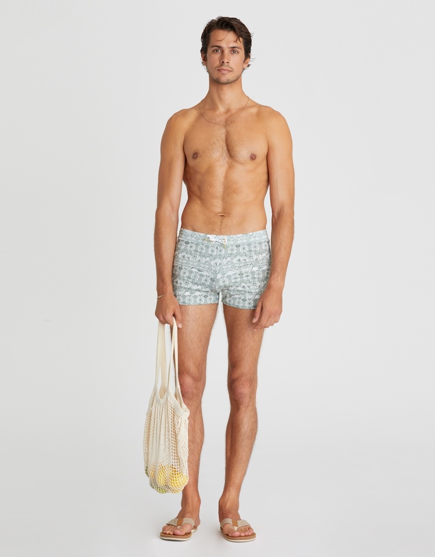 Aqua Blu Australia - Evergreen Lycra Swim Shorts