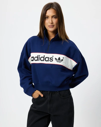 adidas Originals - adiSignature NY Quarter Zip Sweatshirt
