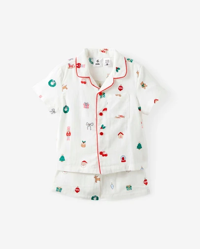 Cotton On Kids - Kids Woven Family Christmas Pj Set