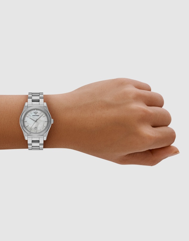 Emporio Armani - Silver Analogue Watch
